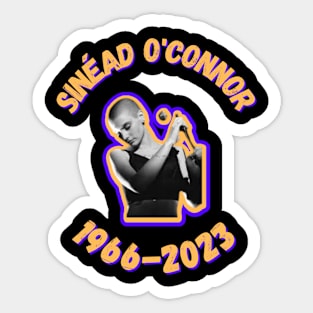 Sinead O'Connor Musical Evolution Sticker